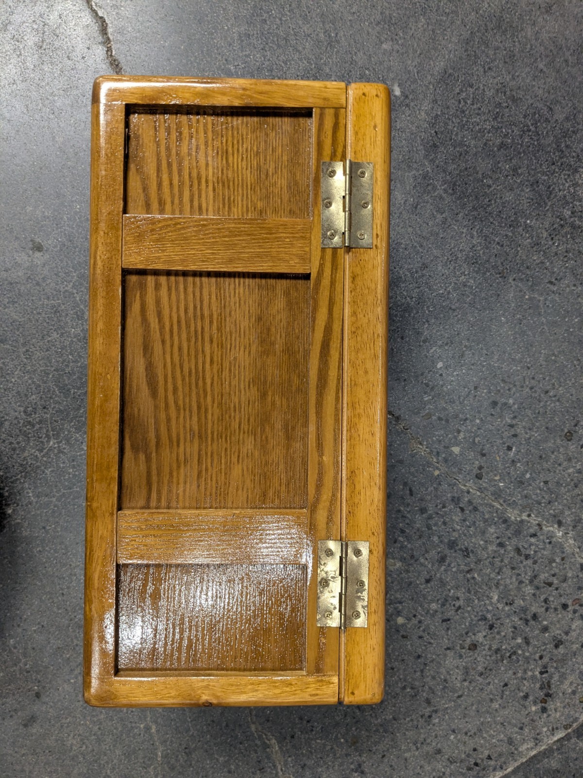 THOMAS Pacconi Museum Series Wooden Wood Tool Box Chest w/Lift-Out Tray