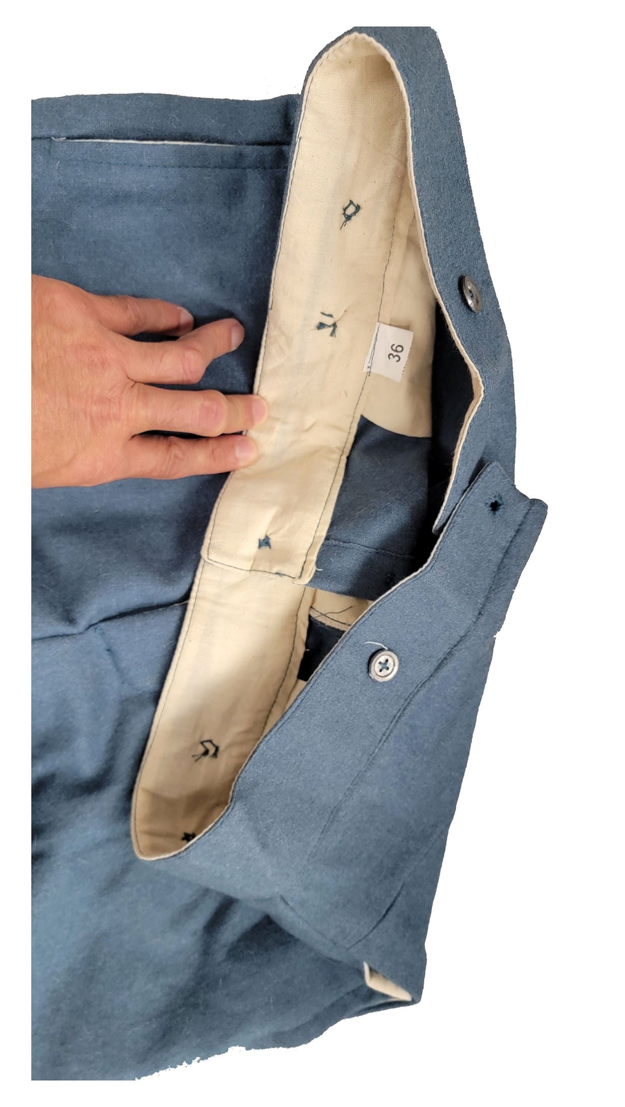 Civil War Reenactment U.S. Enlisted Foot Trousers - Sky Blue