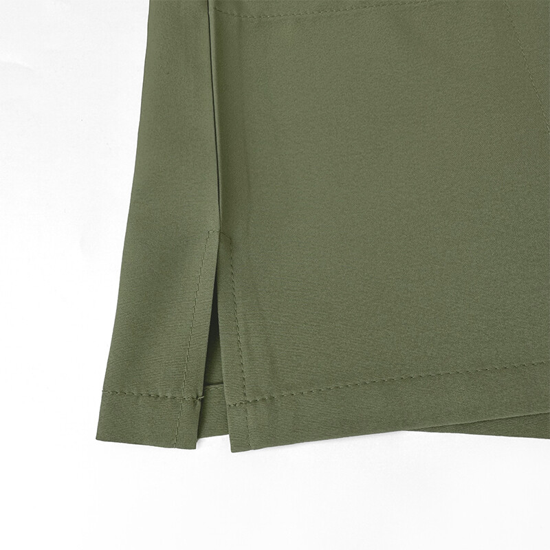 Unisex Stretch Nurse Uniform Medical Scrub Sets Women Men V-Neck Top Jogger Pant