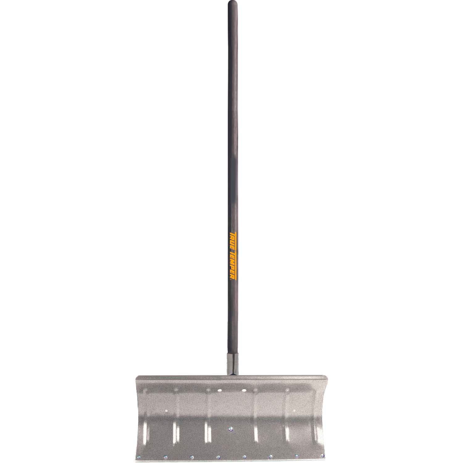 TrueTemper 24" Aluminum Blade Snow Pusher Shovel Wood Handle