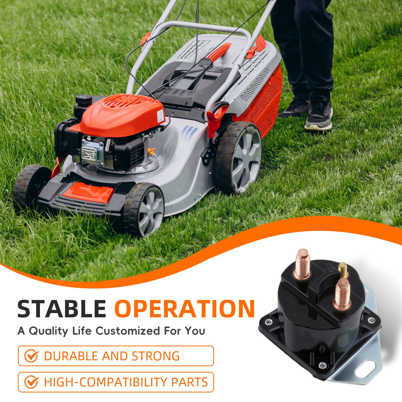 Replace Motorcraft SW1951-C 12V Starter Solenoid Relay for Ford Lincoln Mercury