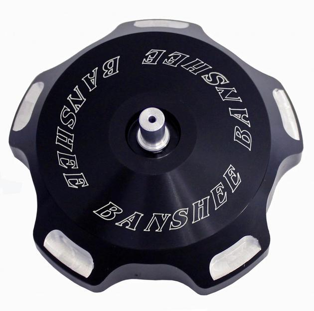Modquad Gas Cap w/ Breather Valve Banshee Black Yamaha YFZ350 Banshee 87-06