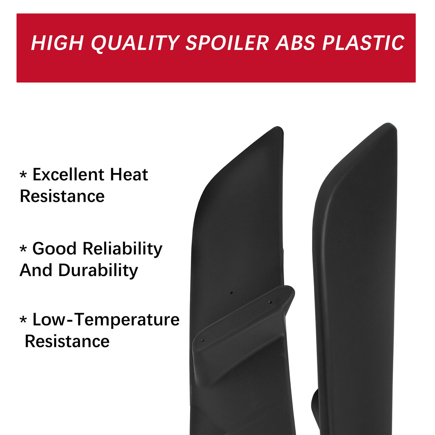 For 2011-2023 Dodge Charger Rear Trunk ABS Factory Spoiler Wing Matte Black