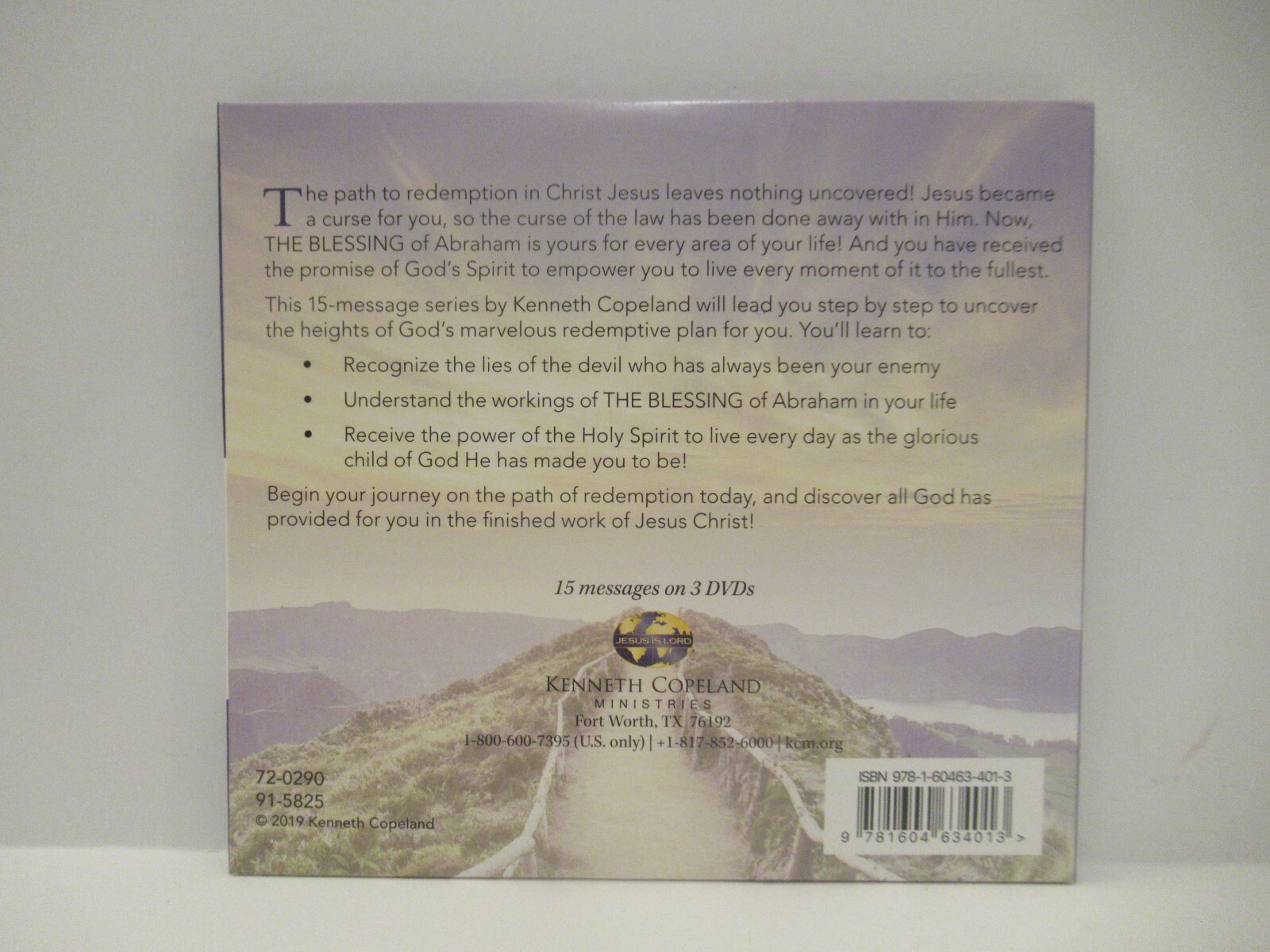 Kenneth Copeland - The Path To Redemption - DVD Series (3-Disc Set)