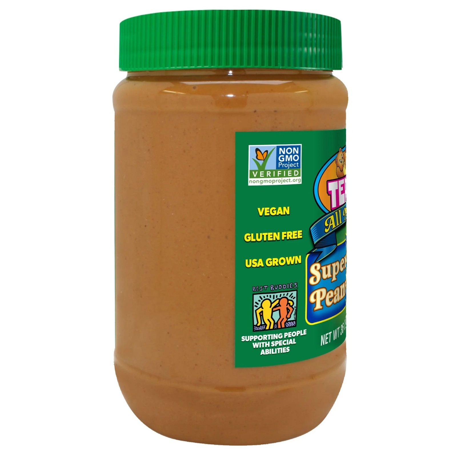 Teddie All Natural Super Chunky Peanut Butter, 36 oz
