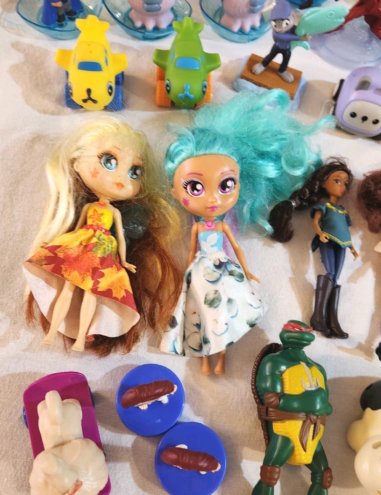 Huge Lot Of Mixed Varied Toys - TMNT, Cocomelon, Barbie, Disney, Funko, Etc...
