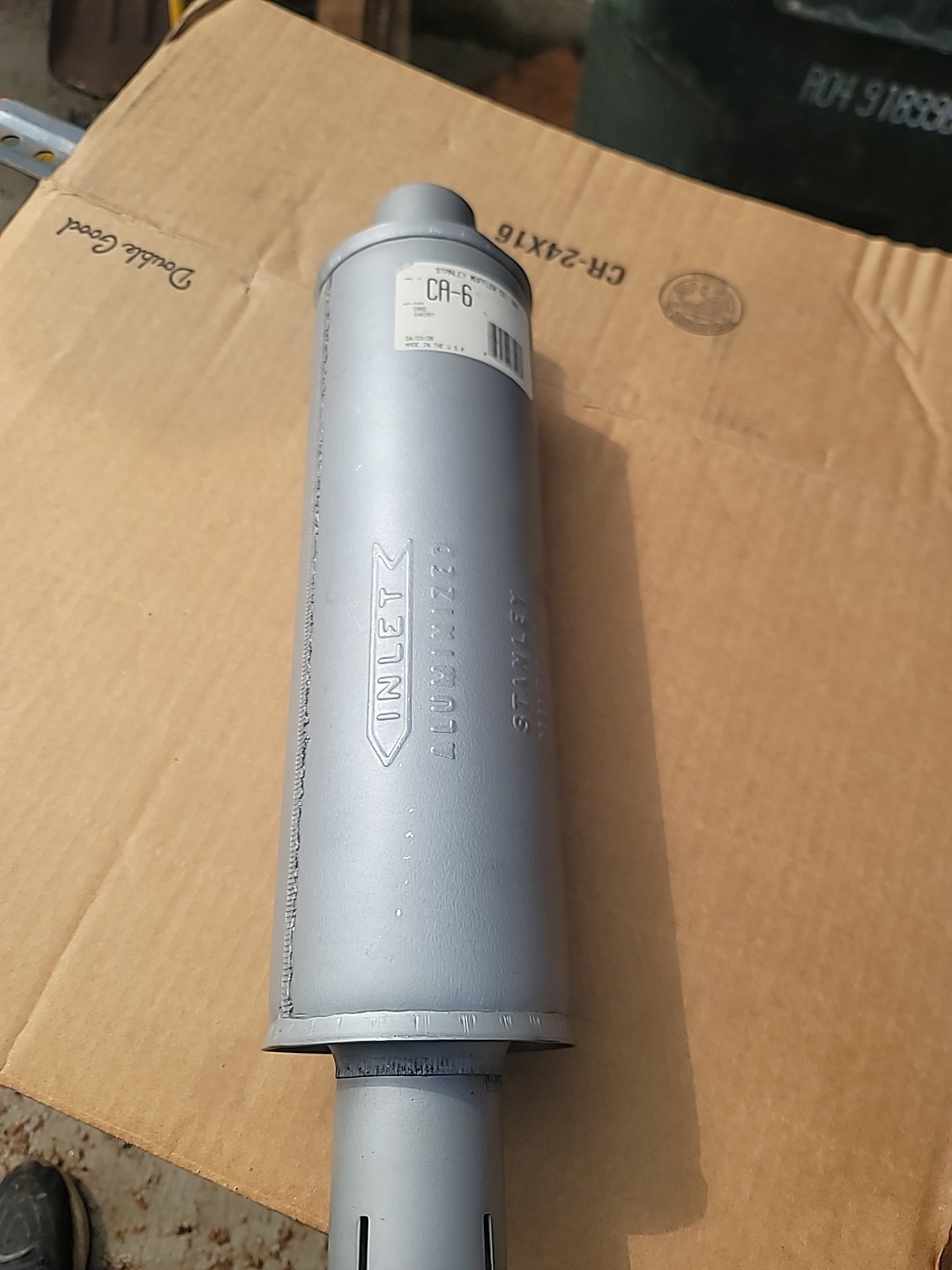 Muffler Case 430 530 430 530 530 430 530 600 530 430 530 G45287 Nos Made In USA