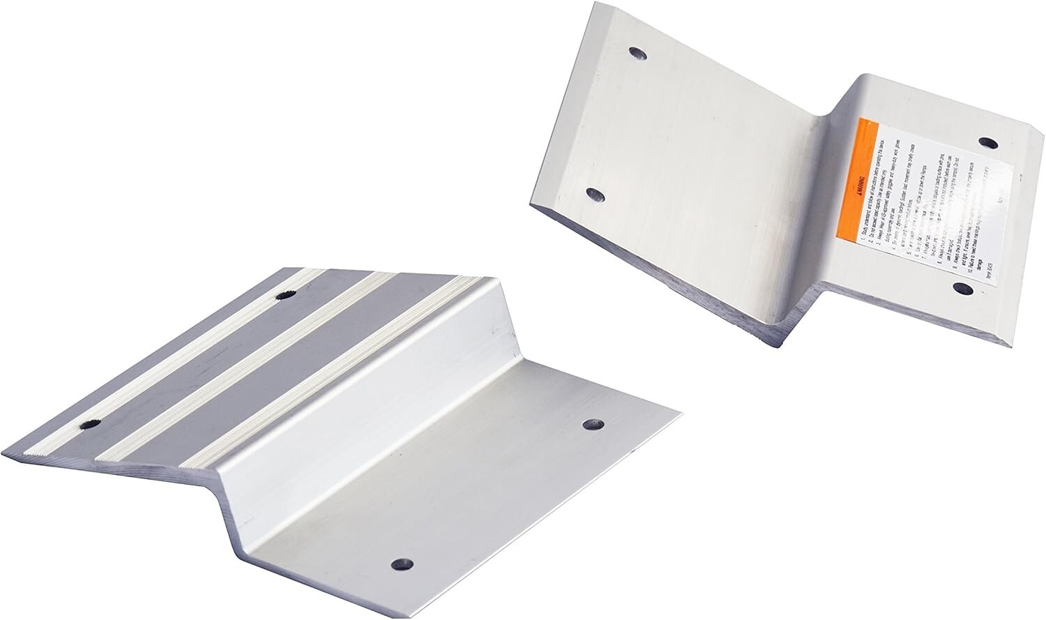 Aluminum Ramp Top Kit for 2" x8" Boards - 1400 lbs Capacity & Non-Skid Surface