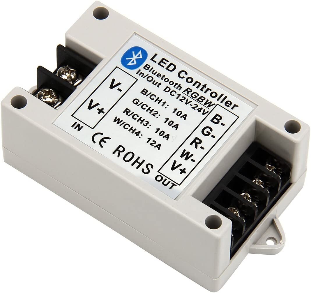 RGB/RGBW Bluetooth Controller APP Control for 5050 3528 RGB LED Strip Lights