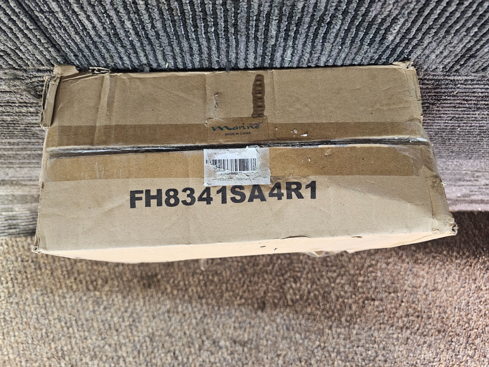 Marine System Boat Stainless Steel 4 Step Telescoping Folding Ladder FH8341SA4R1