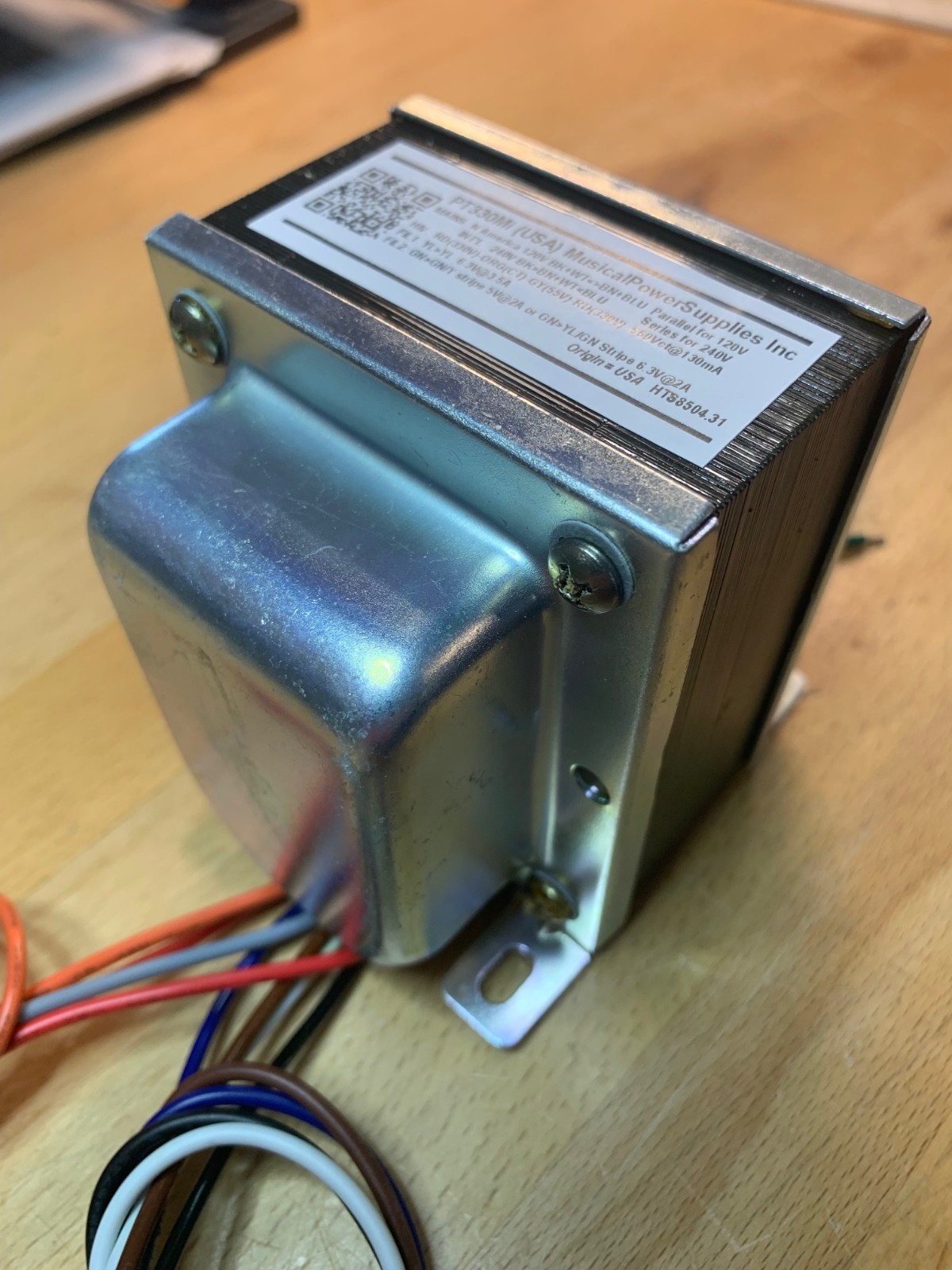 PT330Mi-TUBE AUDIO POWER TRANSFORMER for TUBE AUDIO (660Vct) x 130mA