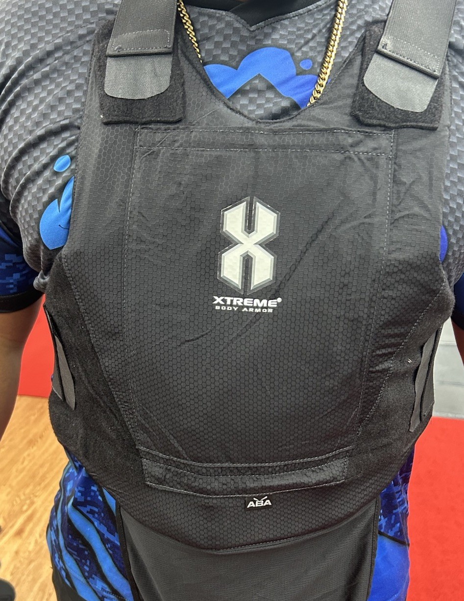 Concealable ABA Male Xtreme Tactical Armor CARRIER ONLY 1RC-1RRC Regular Fit