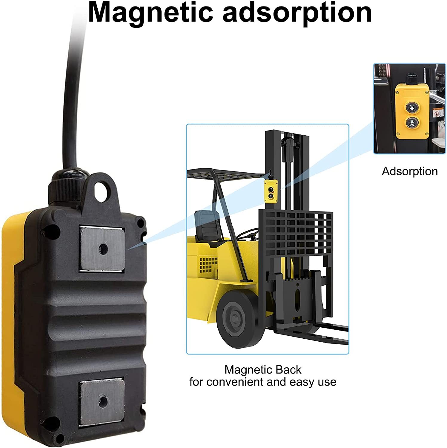 4 Wire Dump Trailer Remote Control Switch fits Double Acting Hydraulic Pump 15ft