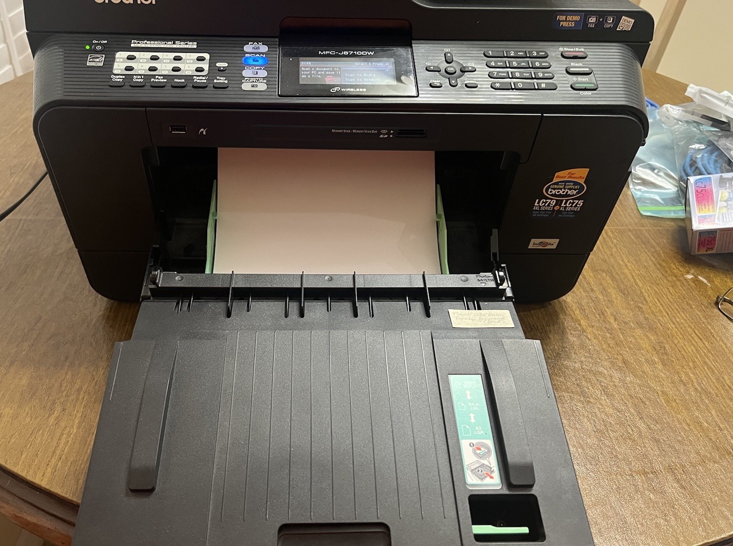 Brother MFC-J6710DW Professional Inkjet All-In-One Printer, Working, Great Price