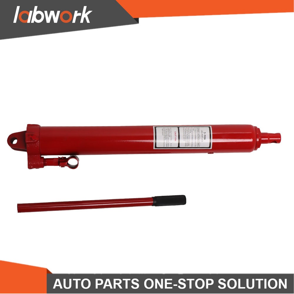 Labwork 3T Hydraulic Long Jack Lift Jacking Shop Crane Engine Hoist Lifting