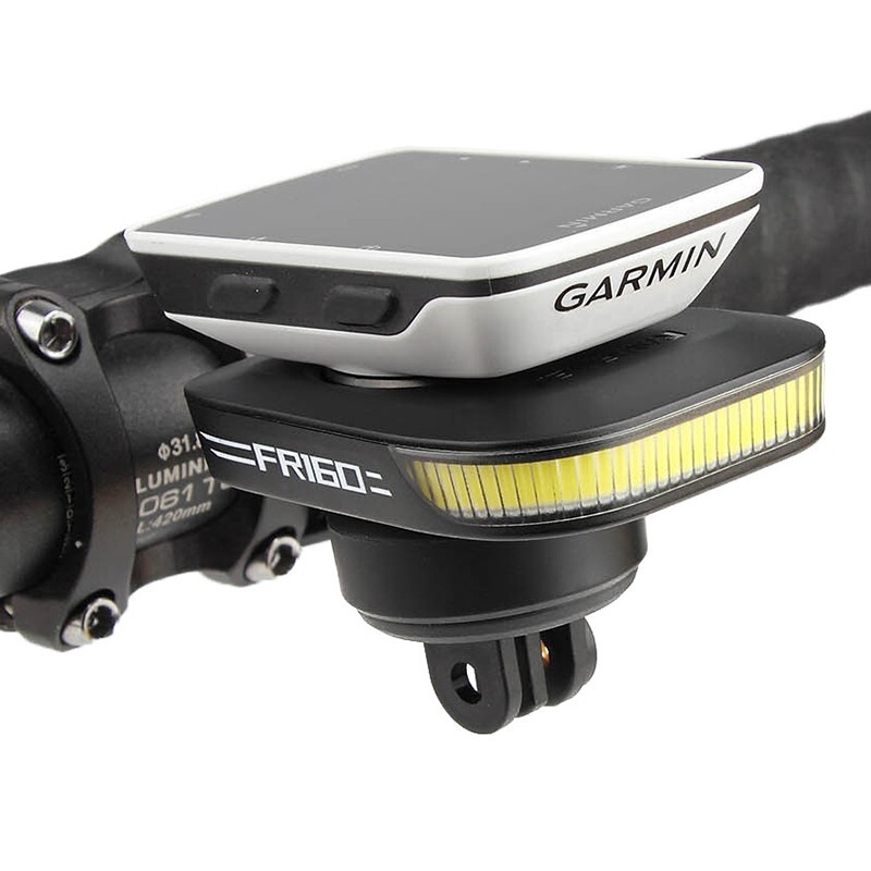 RAVEMEN FR160 For Garmin Bike Head Light PRO Out-Front Bicycle Flashing Safety