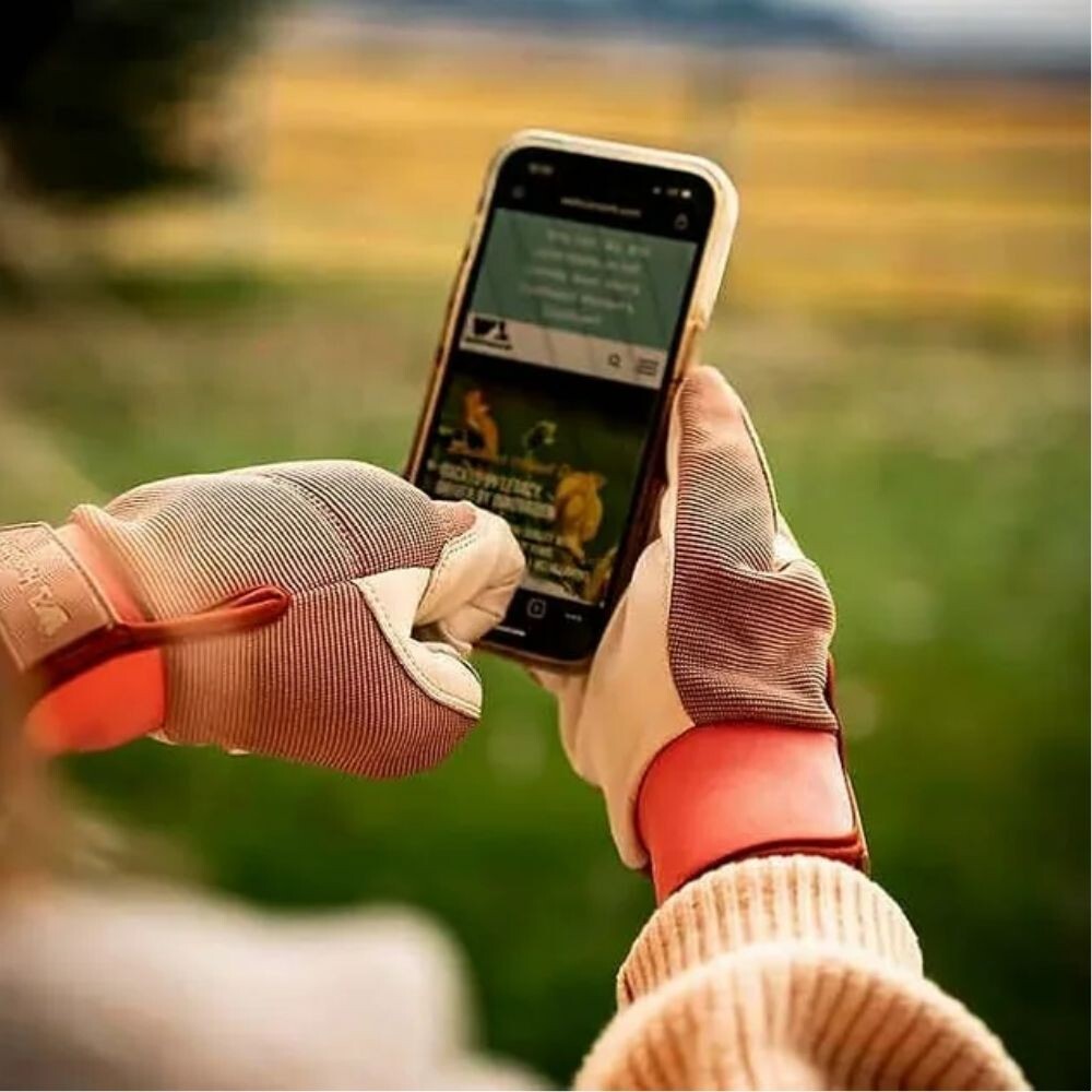 Wells Lamont Water Resistant HydraHyde Women's Leather Work Gloves 2 Pairs New