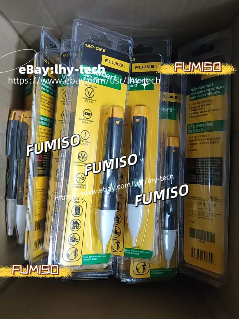 1 PC Fluke 1AC-C2 II VoltAlert Non-contact 200~1000V AC Voltage Detector Tester-