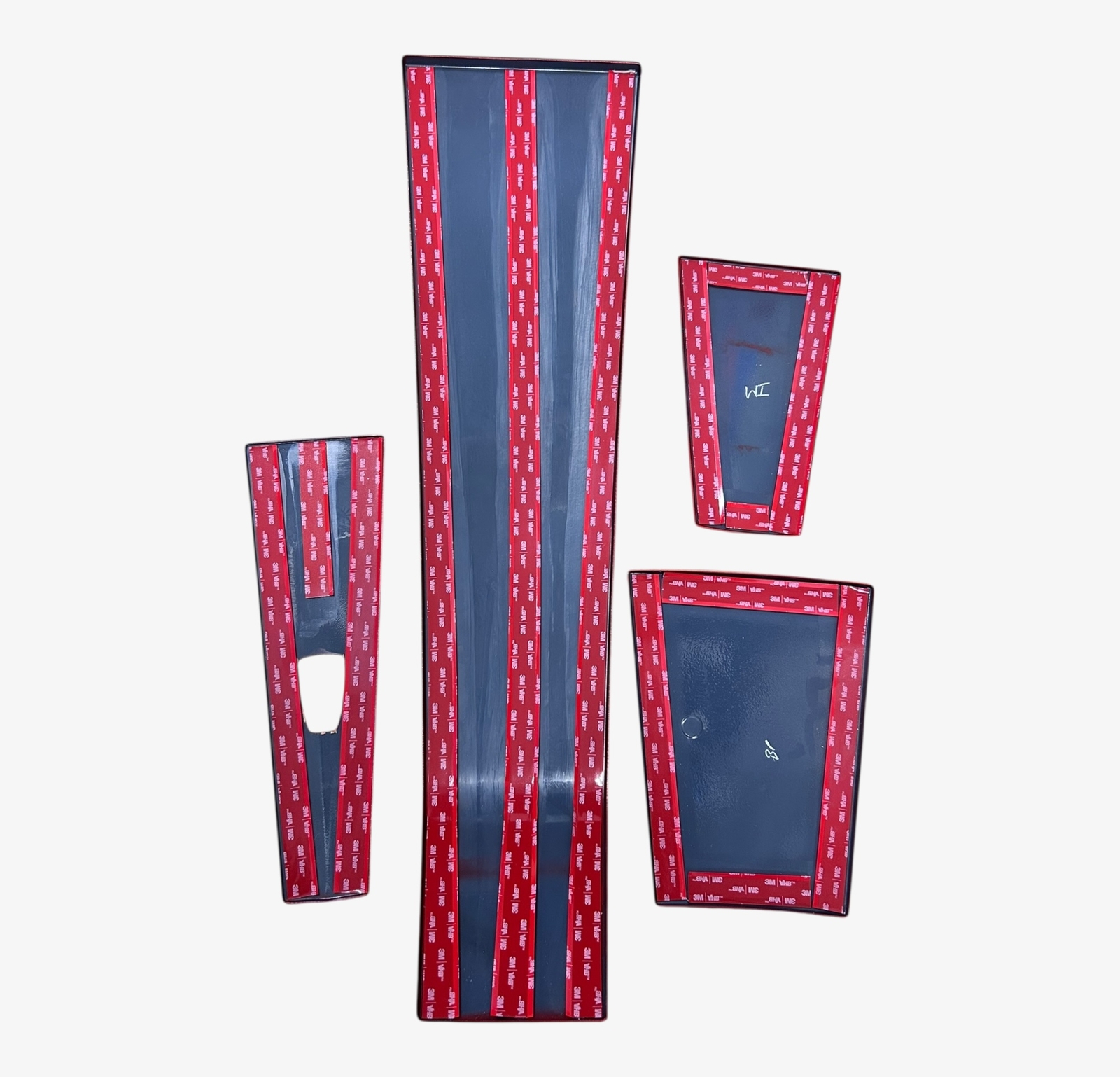 Mercury Marine 8M0147691, 450R Red Cowling Accent Panel & Decal Kit