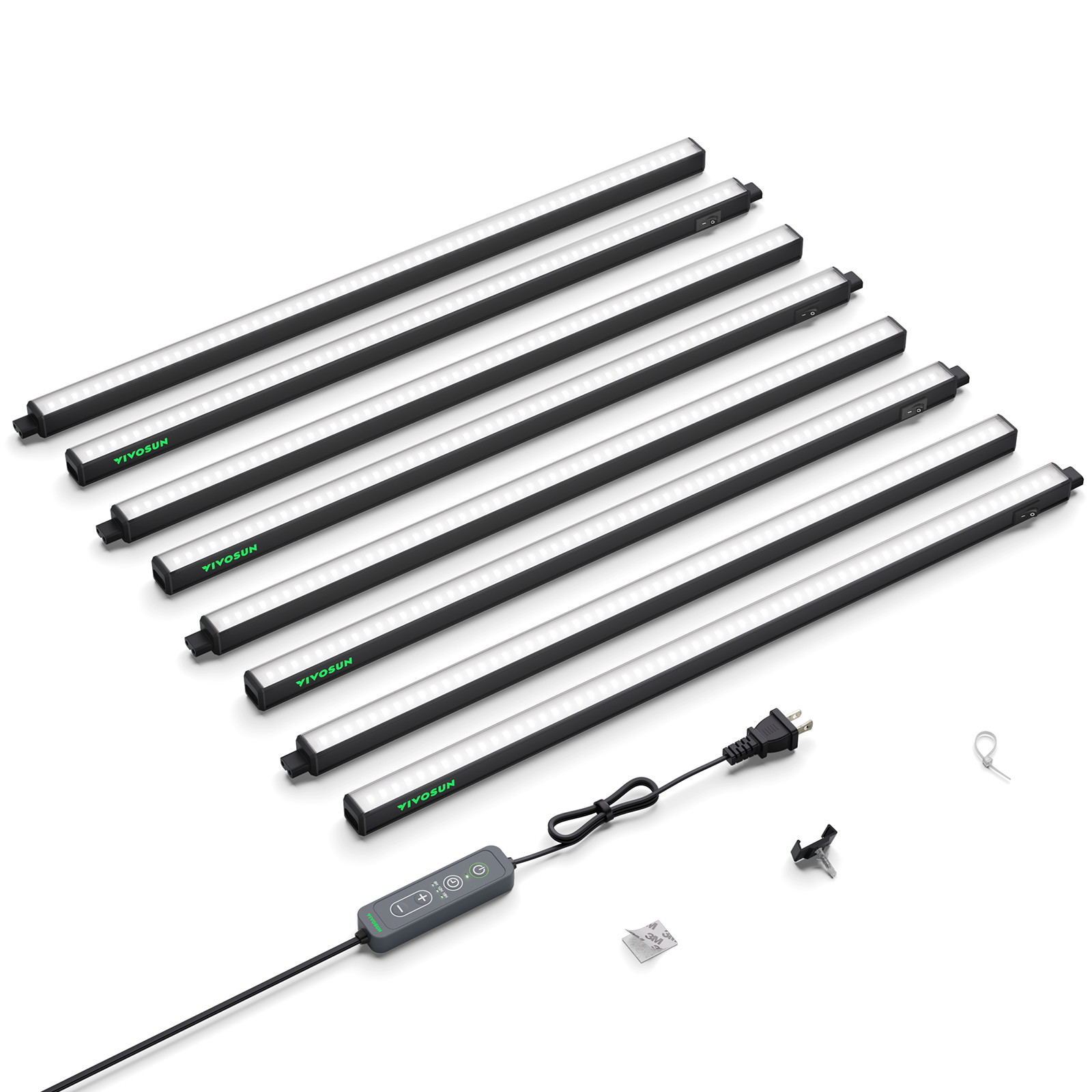 VIVOSUN 2FT T5 Linear LED Grow Light Strip Full Spectrum Dimmable for Seeding