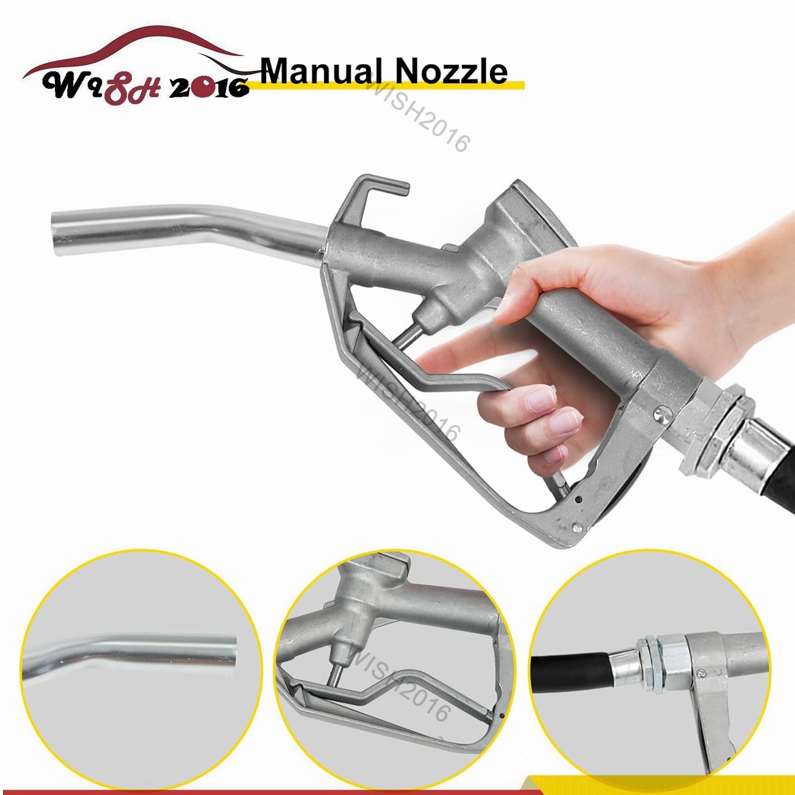 32 Gallon Portable Gasoline Diesel Fuel Tank 12V DC Electric Fuel Transfer Pump