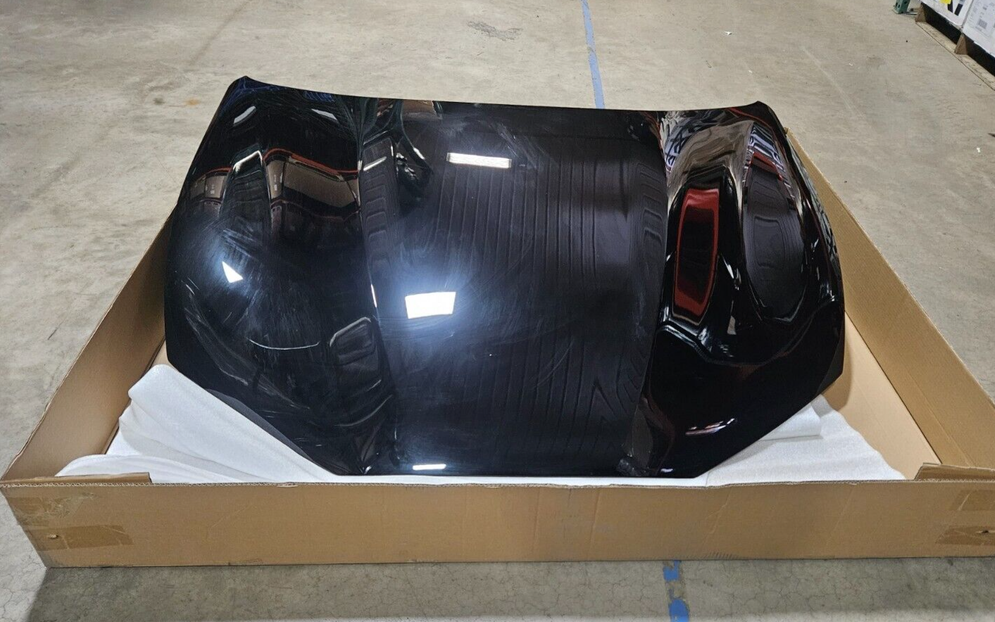 New Take Off Original Hood Fits 2021-2023 Mustang Mach E BLACK