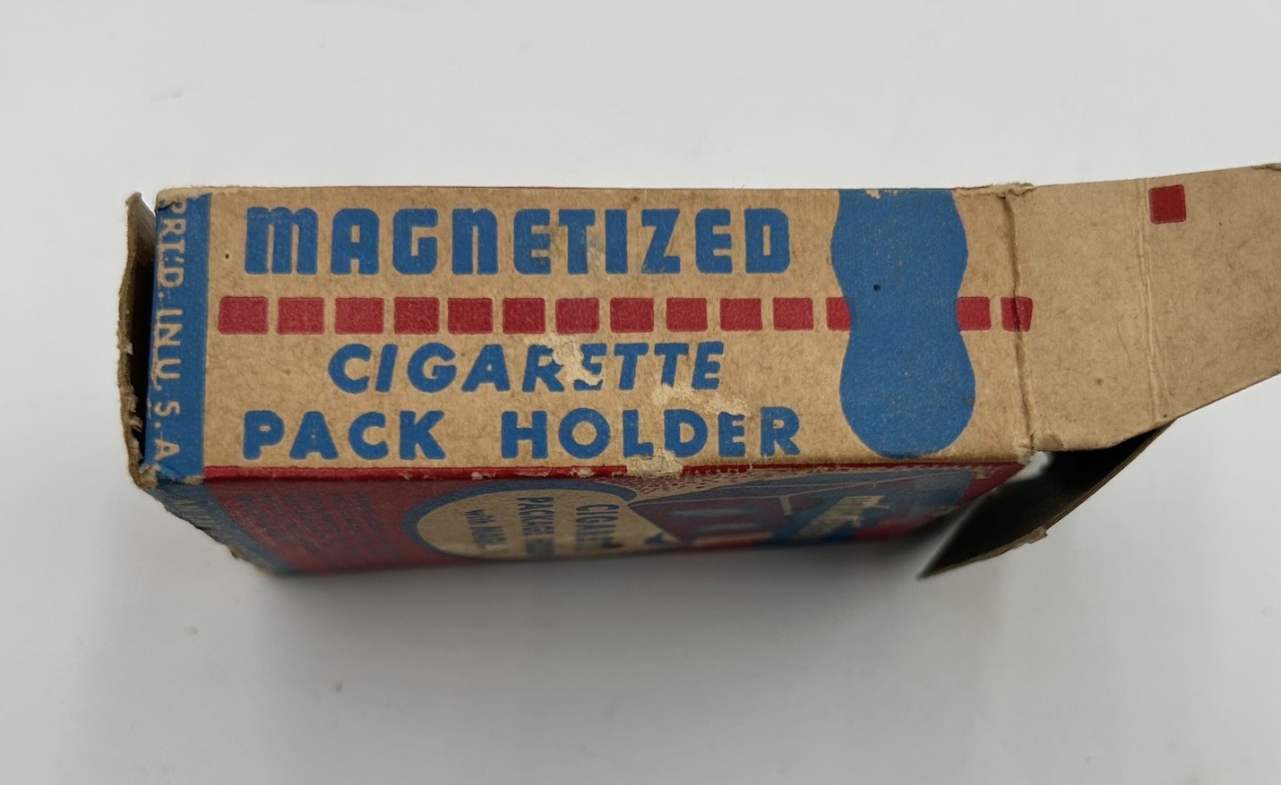 VTG Magnetic Cigarette Holder Pack Camel Cardboard Box