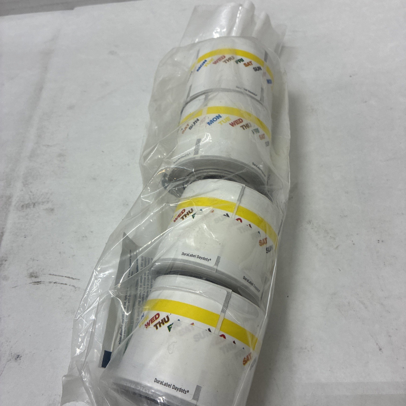 (1200) Ecolab 2"x2" Prep-n-Print DuraLabel Day-of-Week 92682217