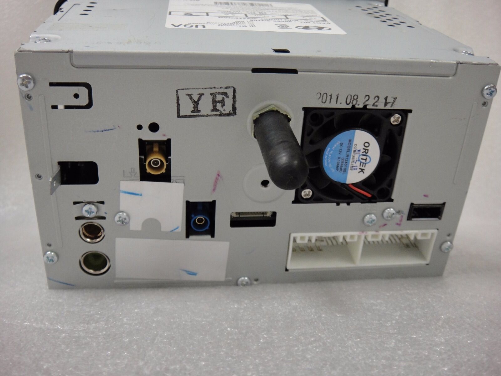 2013 2014 2015 HYUNDAI SONATA INFINITI OEM GPS NAVIGATION CD RADIO 965604R7004X