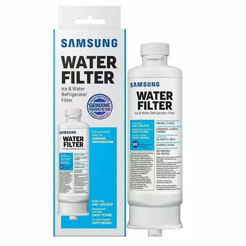 1/2/3/4 PACK Genuine Samsung DA97-17376B HAF-QIN/EXP REFRIGERATOR Water Filter
