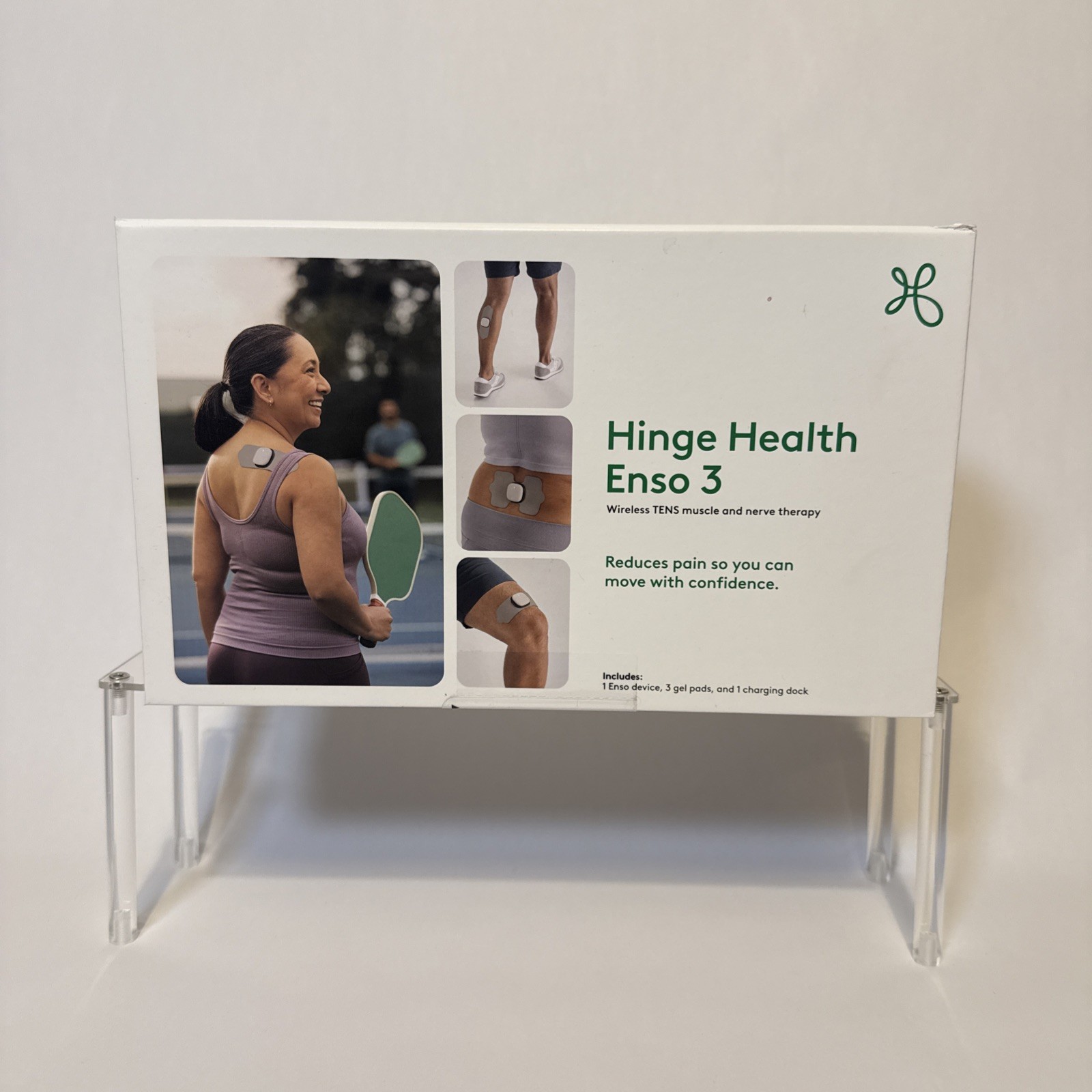 Hinge Health Enso 3 Wireless TENS Muscle and Nerve Therapy — NEW In Box Sealed