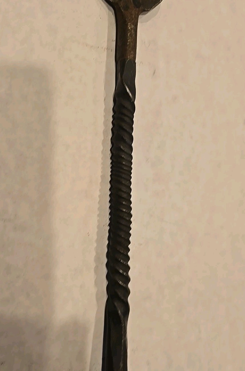 Vintage Metal Hand Forged Spear Or Harpoon African Hunting Or Whaling?