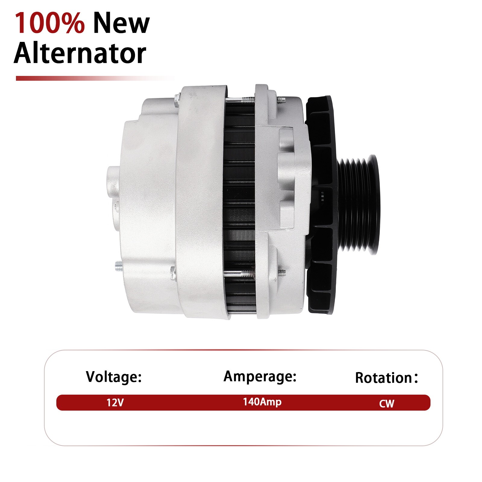 For Chevy Camaro 1994 V8 5.7L With Post B+ Terminal Alternator 10463680