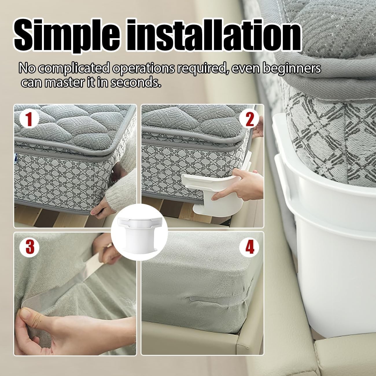 Bed sheet holder Heavy Duty Universal Fit No More Loose Bedding,Secure Sheet