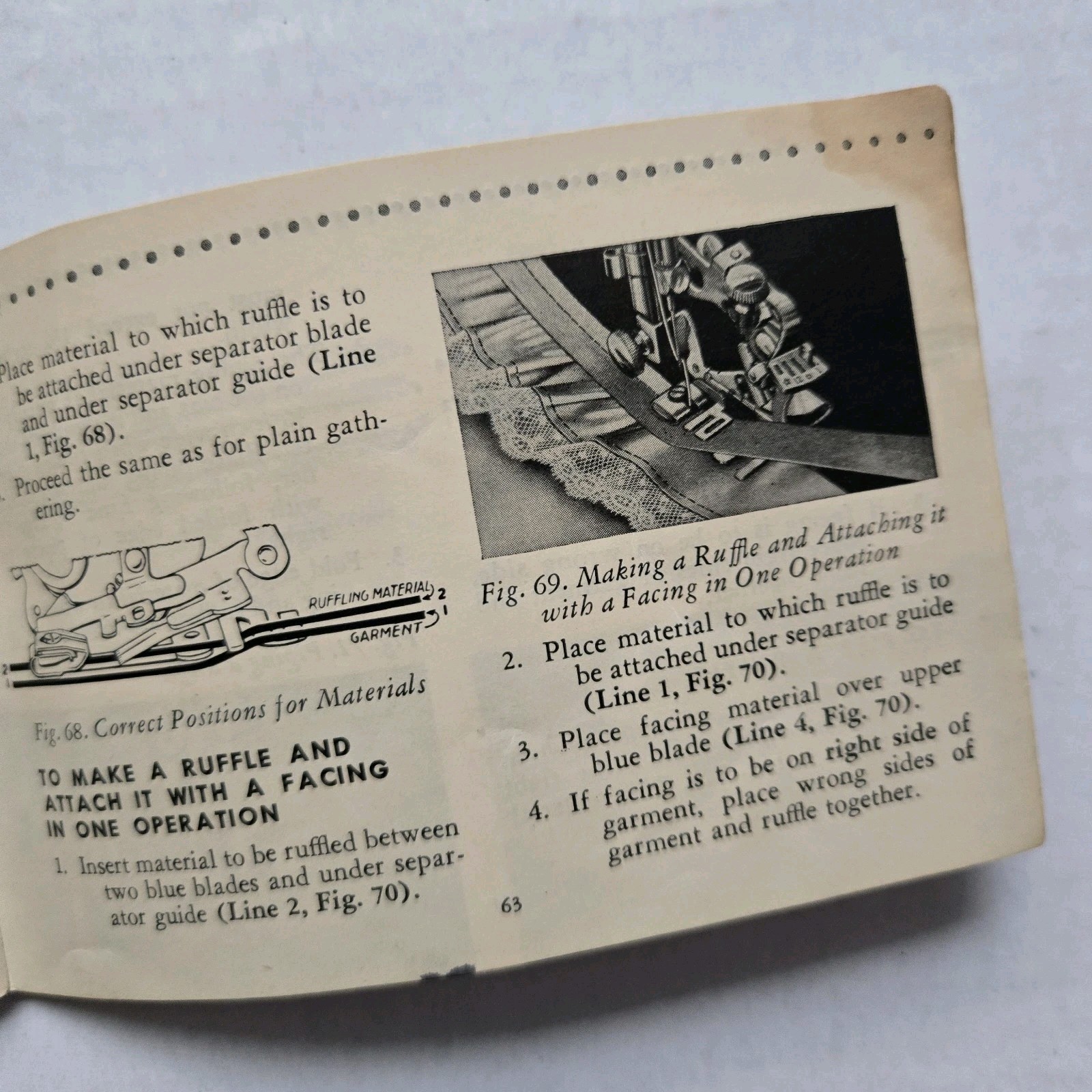 Singer Electric Sewing Machine Model 99 K Instruction Book Manual Original 1953