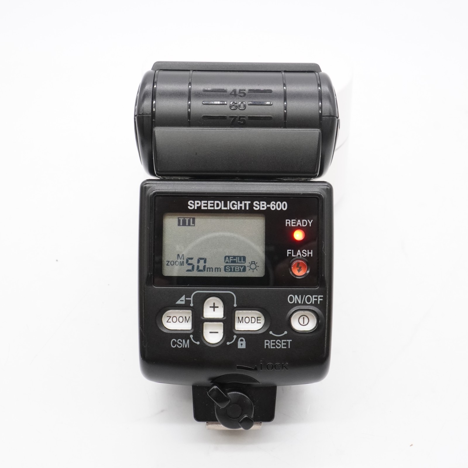 Nikon Speedlight SB-600 Mount Flash / Tested Works GREAT!