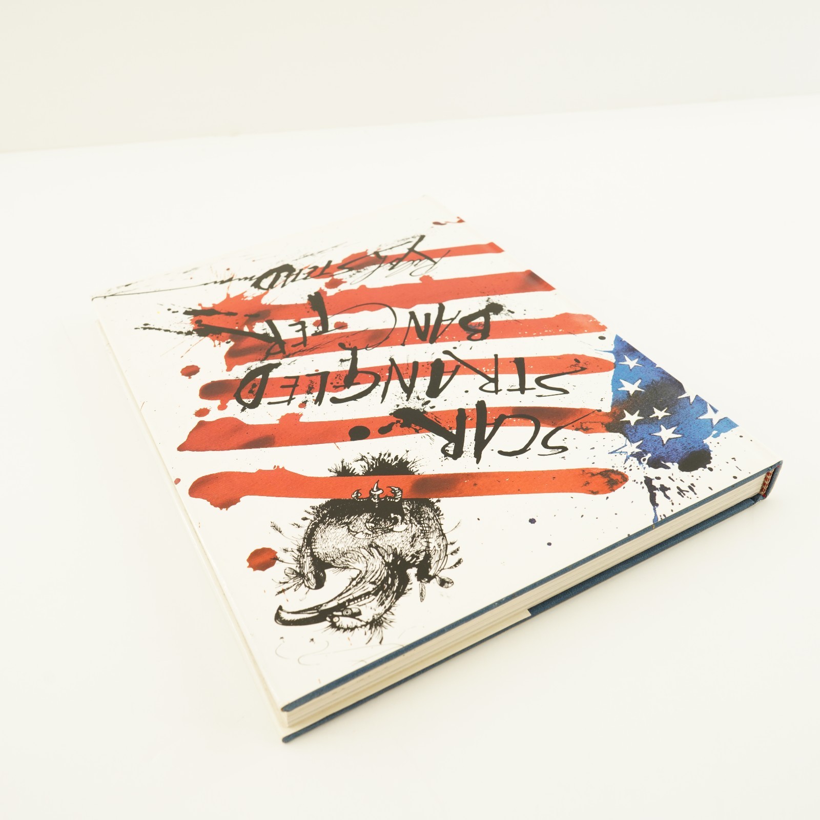 Ralph Steadman Signed Scar Strangled Banger First Edition 1987 Harrap Illustrate