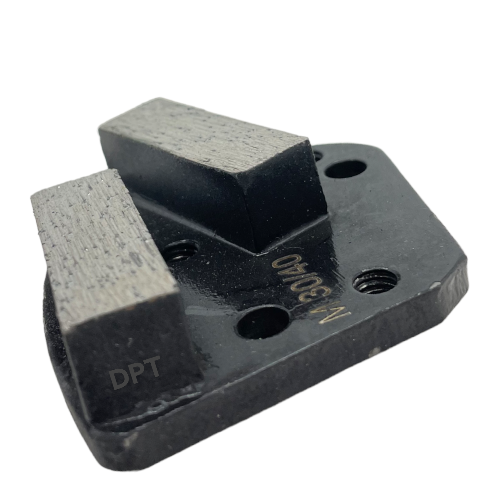 9 Pack Trapezoid Grinding Discs for Bolt on Concrete Grinders Soft Bond 30 Grit