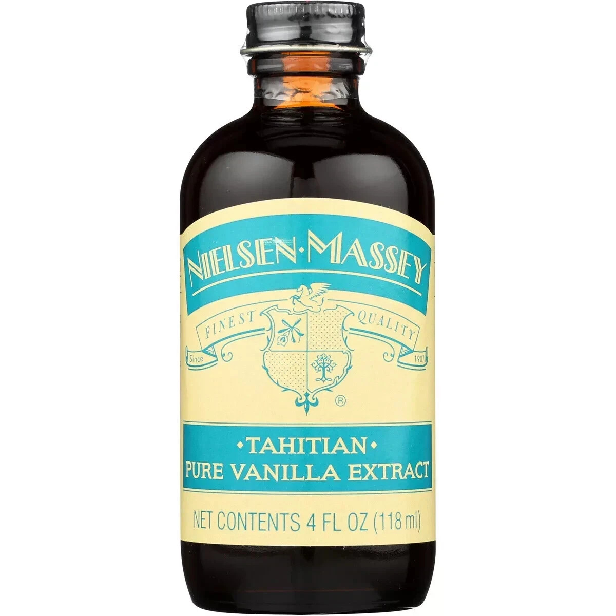 Nielsen-Massey Finest Quality Tahitian Pure Vanilla Extract 4 FL OZ (2 PACK)