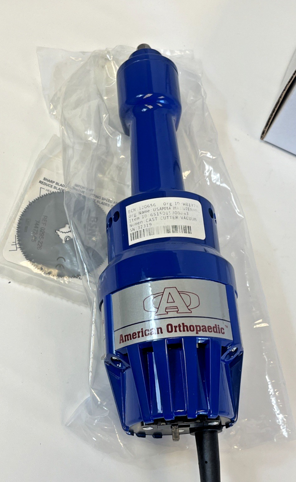 American Orthopaedic 0295-200 Cast Cutter Cutting Saw *NEW IN BOX* *US SELLER*