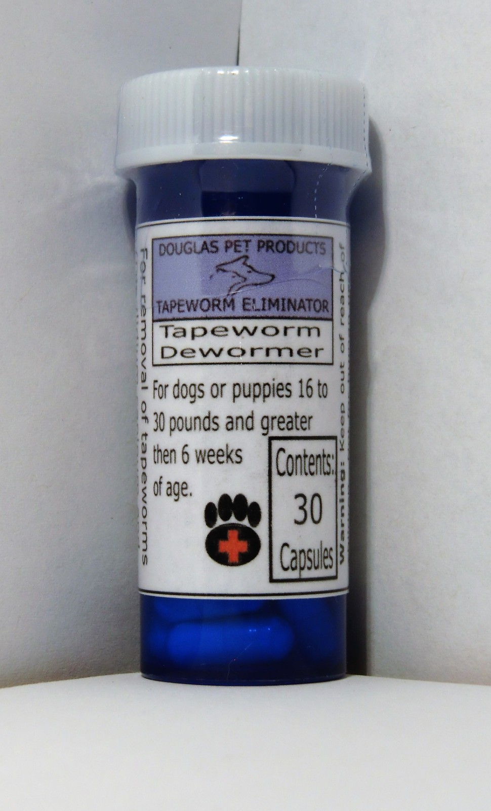 Expert Care- Tapeworm Killer 4 Dogs & Puppies 16 to 30lbs - ONE DOSE will do it!