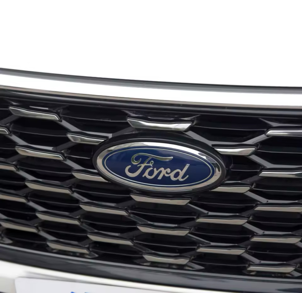 Rear Tailgate or Front Grille Blue 9 inch Logo Emblem for Ford Ranger 2006-2011