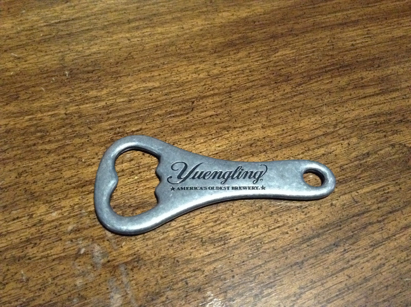 Yuengling Beer Bottle Opener Pewter