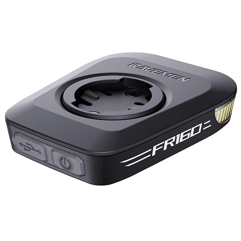 RAVEMEN FR160 OUT-FRONT BIKE HEAD LIGHT FOR GARMIN BICYCLE EYE-CATCHING FLASHING