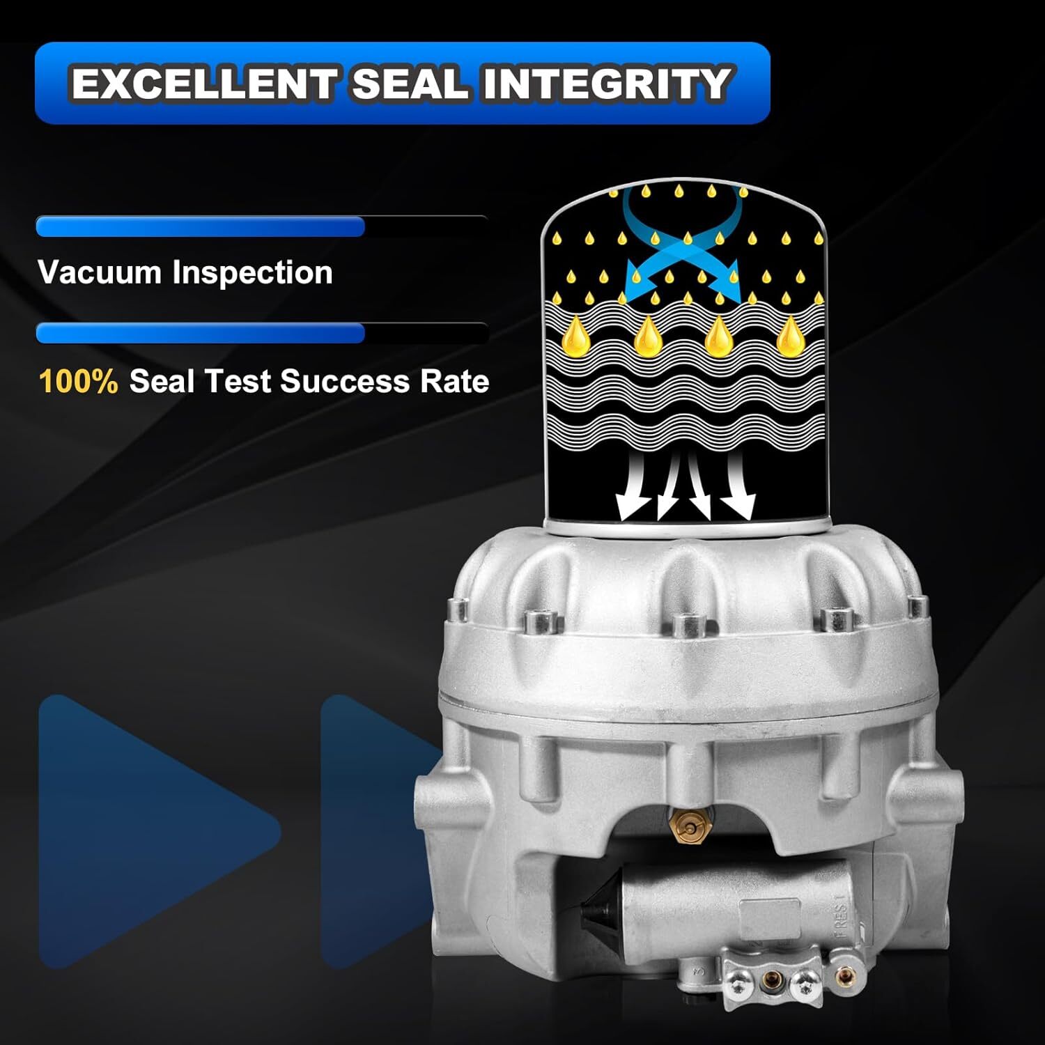 Air Dryer System Saver 1200 Plus Ref: 4324711010, 4324710010 Freightliner