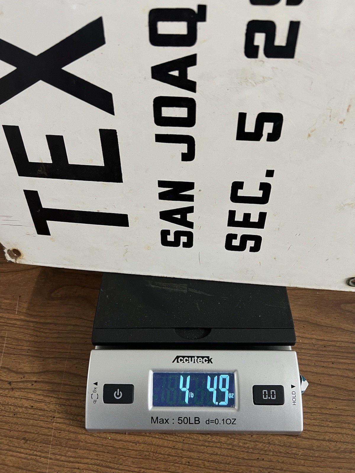 Texaco Oil Porcelain Enamel Metal Sign