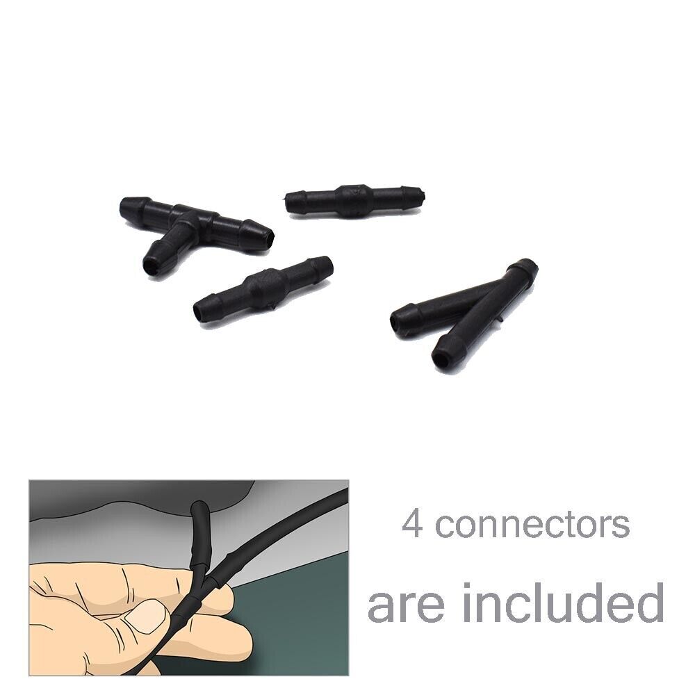 Windshield Wiper Washer Squirter Nozzle Spray Jet For Honda Odyssey 11-17 Shield