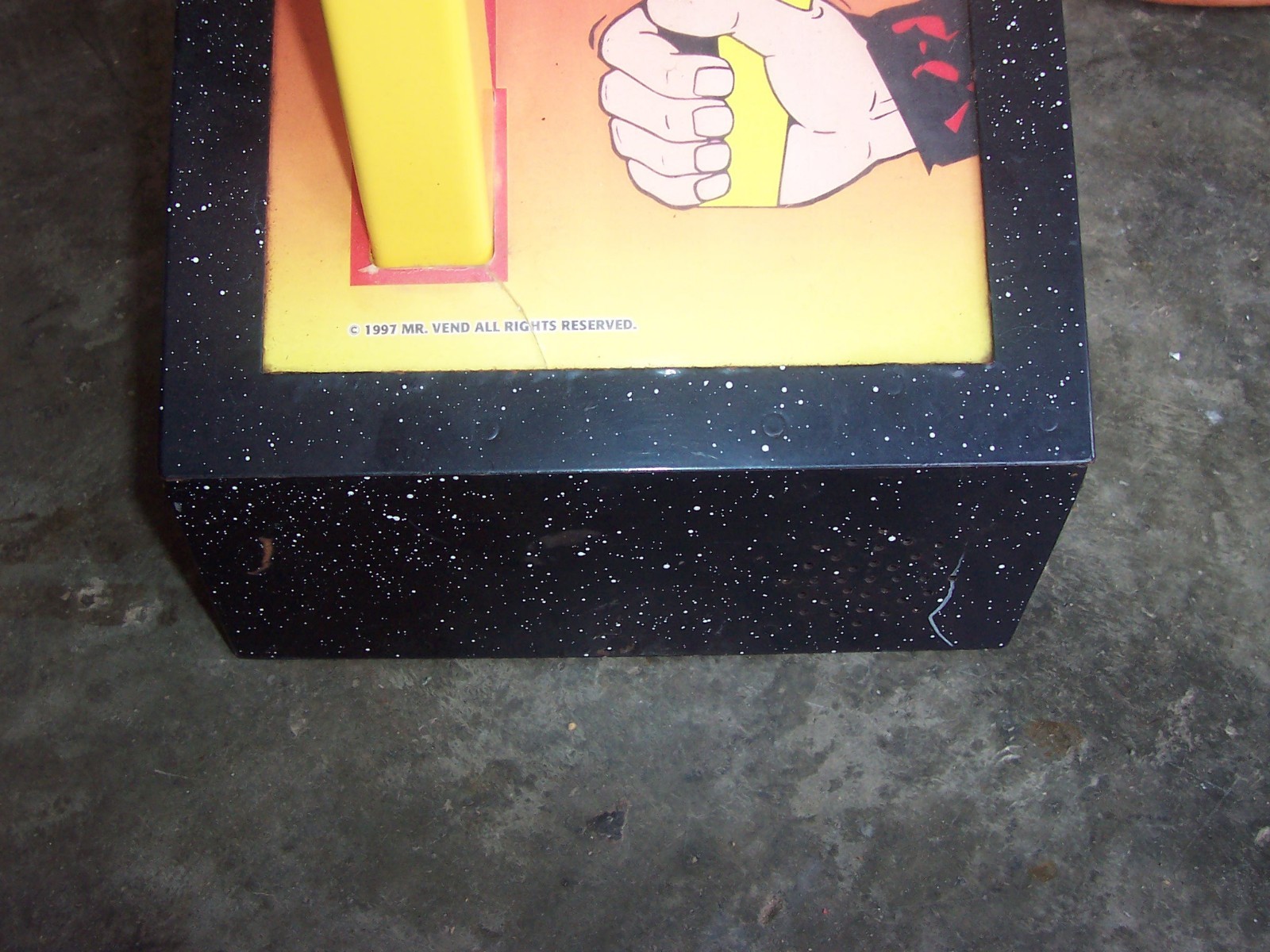 Mr Vend Talking Hand Grip Test Strength Game Arcade .25 Cent - WorksGREAT RARE!