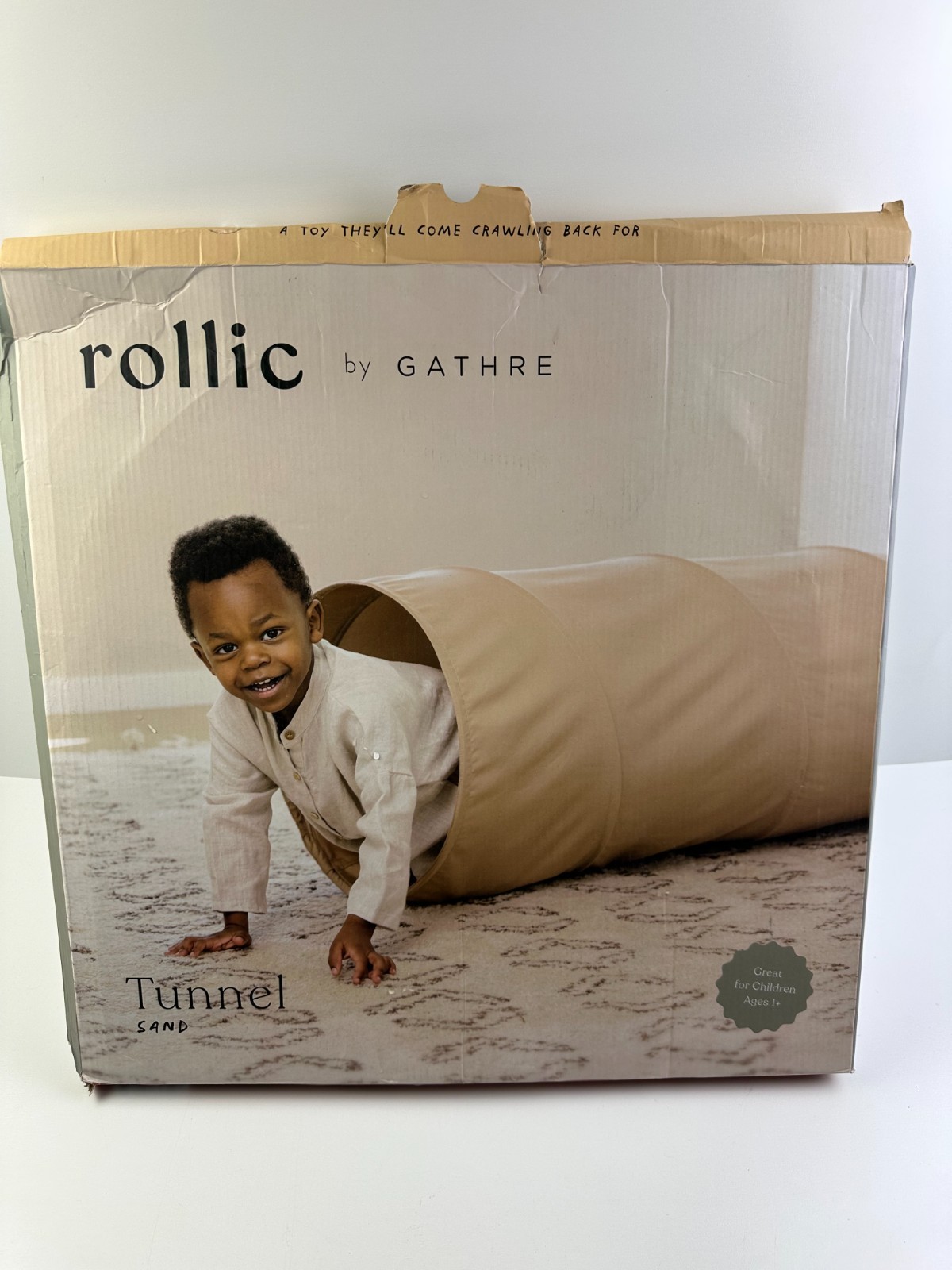 Rollic by Gather Collapsable Tunnel Sand Playset For Unisex Kids Age 1+