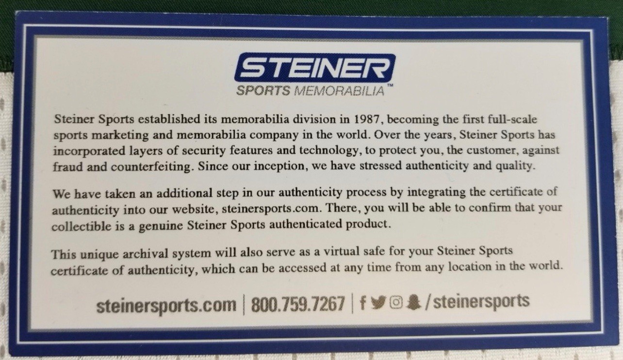 Odell Beckham Jr. Signed Official NFL "The Duke" Football Steiner Sticker